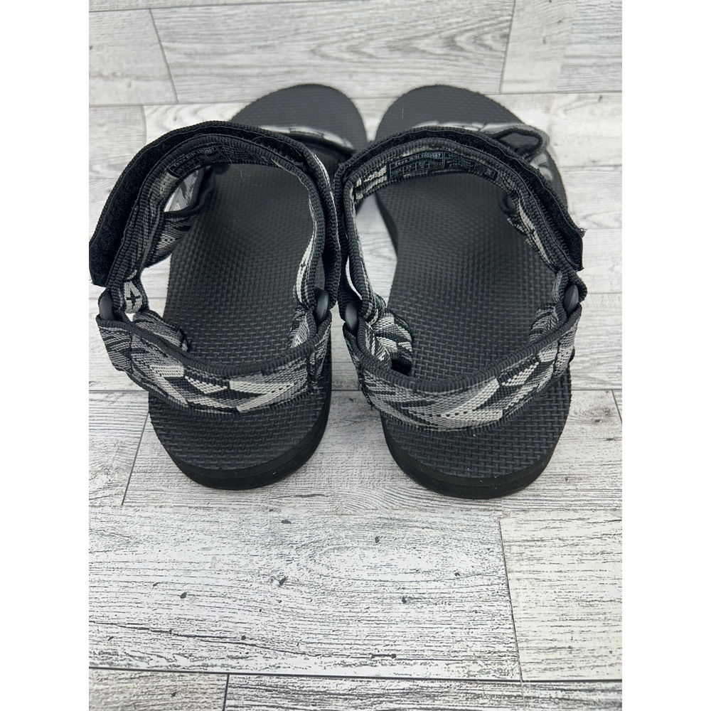 Teva Original Universal Sandals Black Geometric Strap Sport Outdoor Size 7 - Picture 5 of 10
